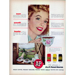 A&P Coffee, 1955 Ad