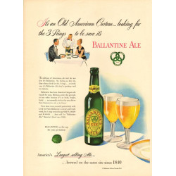 Ballantine Ale, 1947 Ad