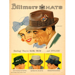 Biltmore Hats, 1958 Ad