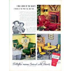 Boltaflex Fabric, 1950 Ad