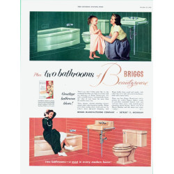 Briggs Manufacturing Company, 1953 Ad