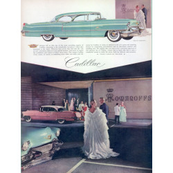 Cadillac, 1956 Ad, Romanoff's