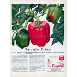 Campbell's Soup, 1956 Ad, peppers