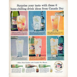 Canada Dry, 1958 Ad
