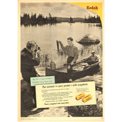 Kodak Film, 1952 Ad