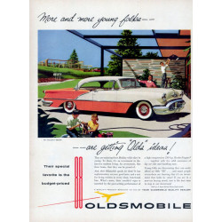 Oldsmobile Holiday Sedan, 1956 Ad