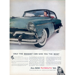 Plymouth, 1955 Ad
