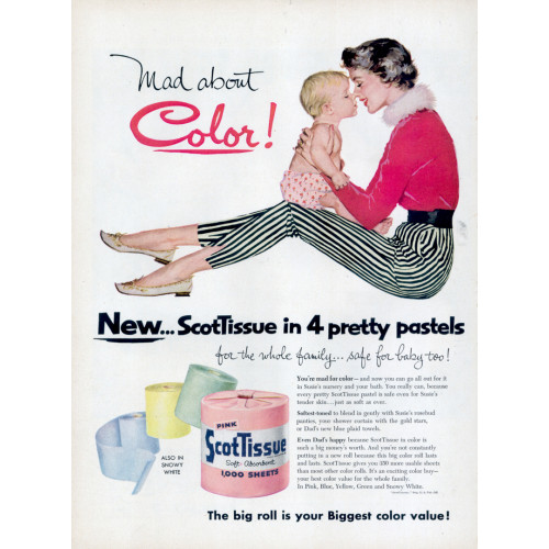Scot Tissue, 1956 Ad