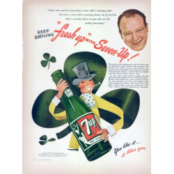 Seven-Up Ad, 1946, Leprechaun