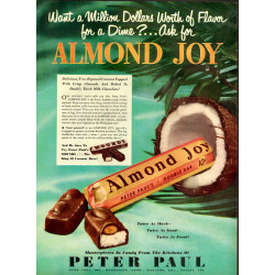 Almond Joy, 1950 Ad