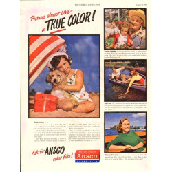 Ansco Film, 1946 Ad