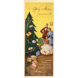 Avon Products 1948 half-page Christmas ad