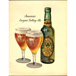 Ballantine Ale Ad, 1947