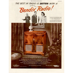 Bendix Radio 1947 Ad