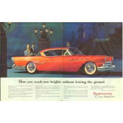 Buick Roadmaster, 2-page 1956 Ad