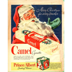 Camel Cigarettes, 1948 Christmas Ad