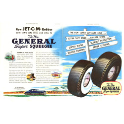 General Tires, 1949 2-page Ad