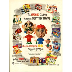 Hasbro Mr. Potato Head Ad, 1954