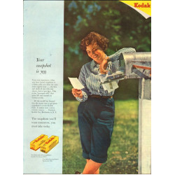 Kodak Film, 1946 Ad