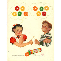 Life Savers Wishbone Ad, 1953