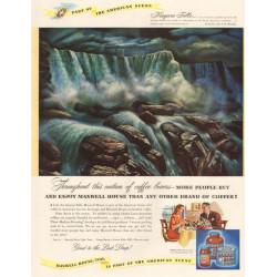 Maxwell House Coffee Ad, 1947