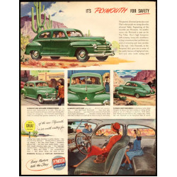 Plymouth 1946 Ad