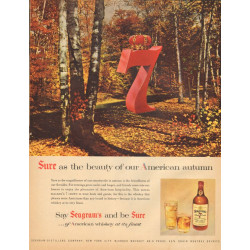 Seagram's Seven 1955 Ad