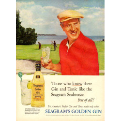 Seagram's Golden Gin, 1955 Ad