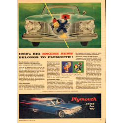 Plymouth, 1959 Slant-6 Ad