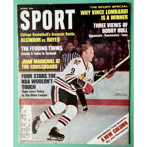 Complete Sport Magazine, April 1968, Bobby Hull Cover