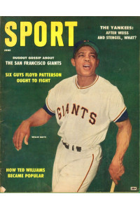 Complete Sport Magazine, June 1958, Willie Mays Cover