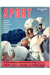 Complete Sport Magazine, November 1949, Charlie Justice Cover