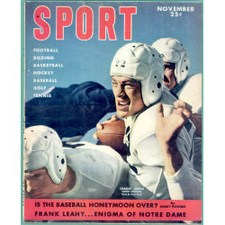 Complete Sport Magazine, November 1949, Charlie Justice Cover