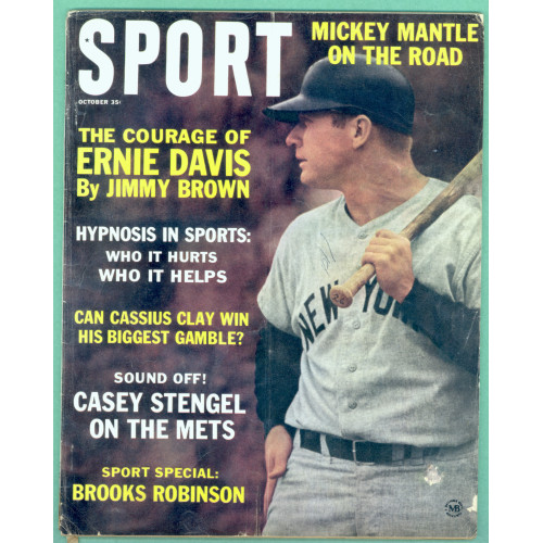 Complete Sport Magazine, October 1963, Mickey Mantle Cover Complete Sport Magazine, October 1963, Mickey Mantle Cover