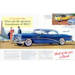 Buick, 1955 2-page Ad