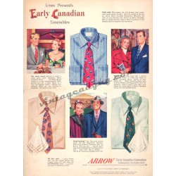 Arrow Shirts, 1950 Ad