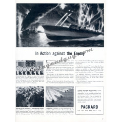 Packard, 1942 Military Ad, PT Boats