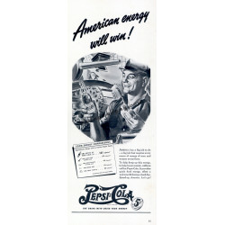 Pepsi-Cola, 1942 half-page wartime ad