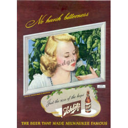 Schlitz Beer, 1947 Ad