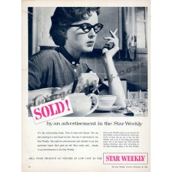 Toronto Star Weekly, 1958 Ad