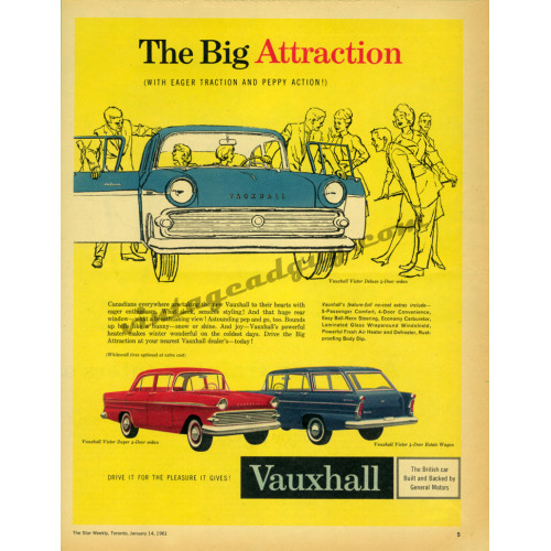 Vauxhall Victor, 1961 Magazine Ad