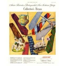 Arrow Neckties, 1950 Ad