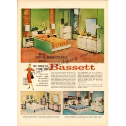 Bassett Furniture, 1959 Ad