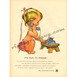 Bell Telephone Ad, 1958