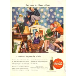 Coca-Cola, 1946 Ad, art by James Schucker