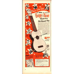 Happy Tune Ukulele, 1950 Ad