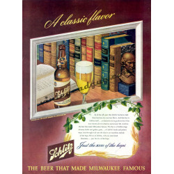 Schlitz Beer, 1947 Ad