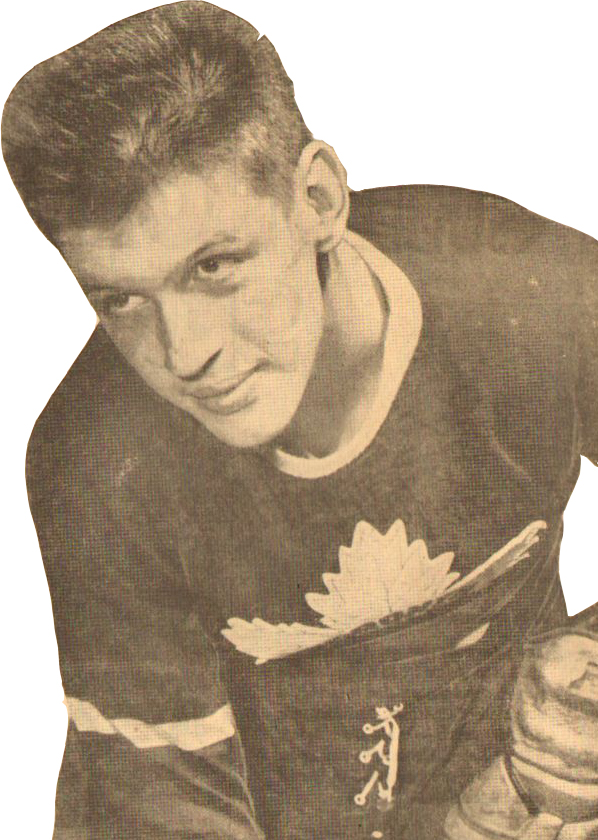 Eric Nesterenko, Toronto Maple Leafs rookie, 1954